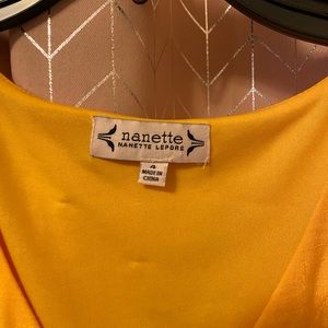 Nanette size 4 yellow Sun dress